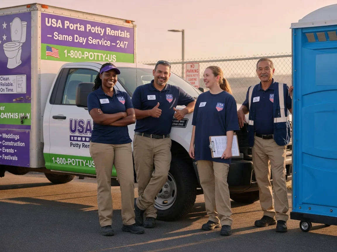 Porta Potty Rental company in Hampton, VA